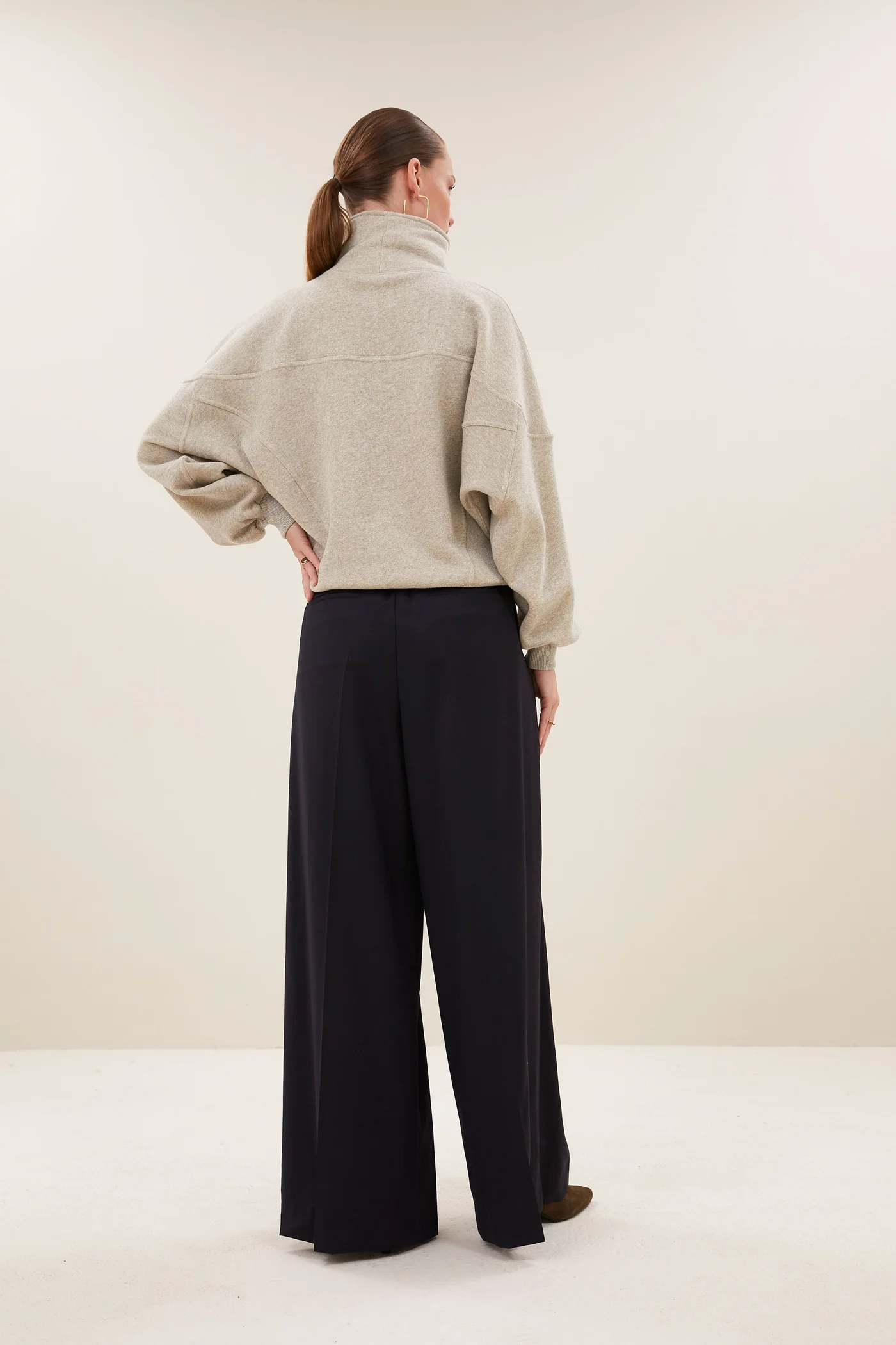 By-Bar W26 roos sparkle sweater gold - Afbeelding 3