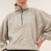 By-Bar W26 roos sparkle sweater gold - Afbeelding 5