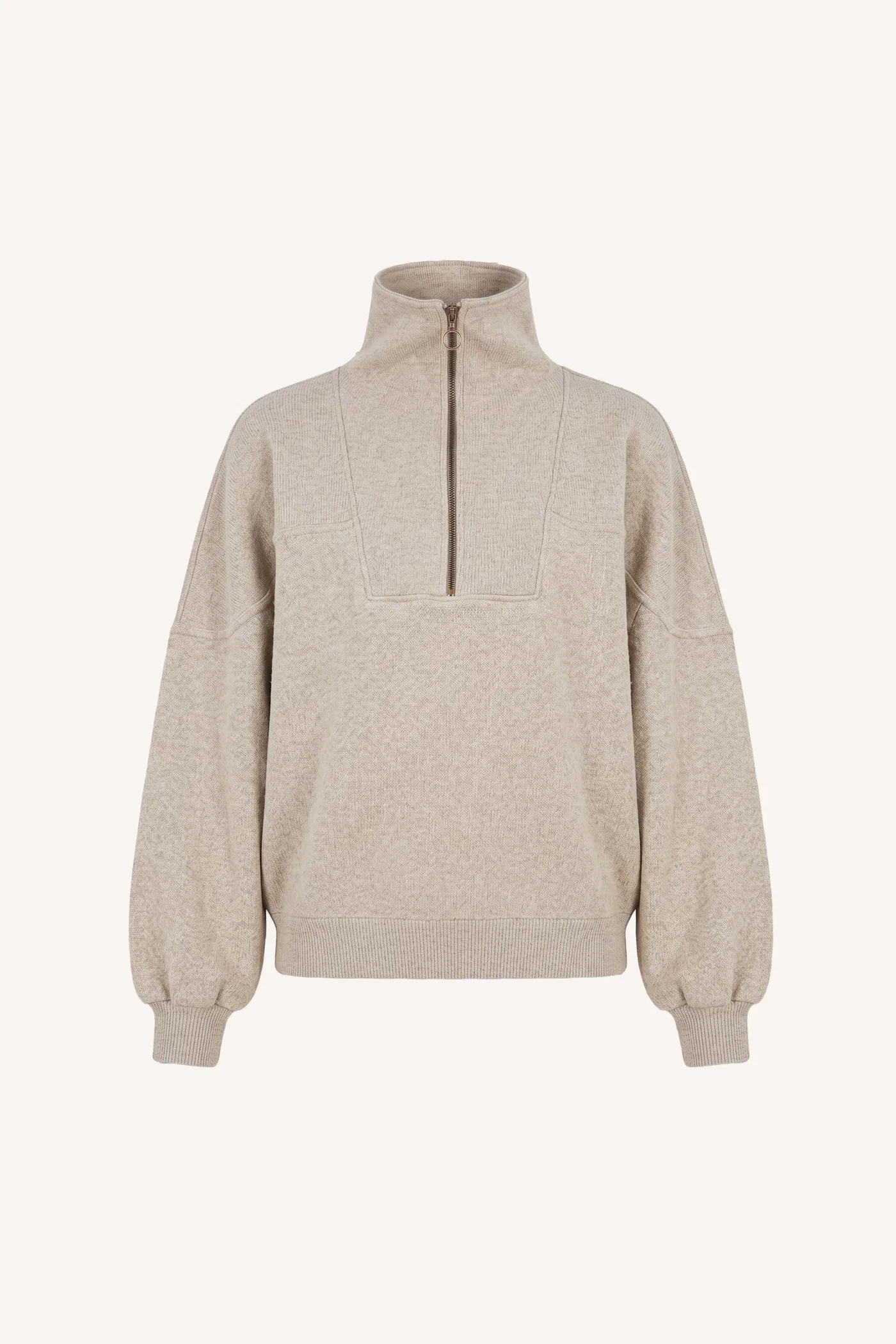 By-Bar W26 roos sparkle sweater gold - Afbeelding 2