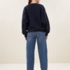 By-Bar W26 lili sparkle sweater midnight - Afbeelding 3