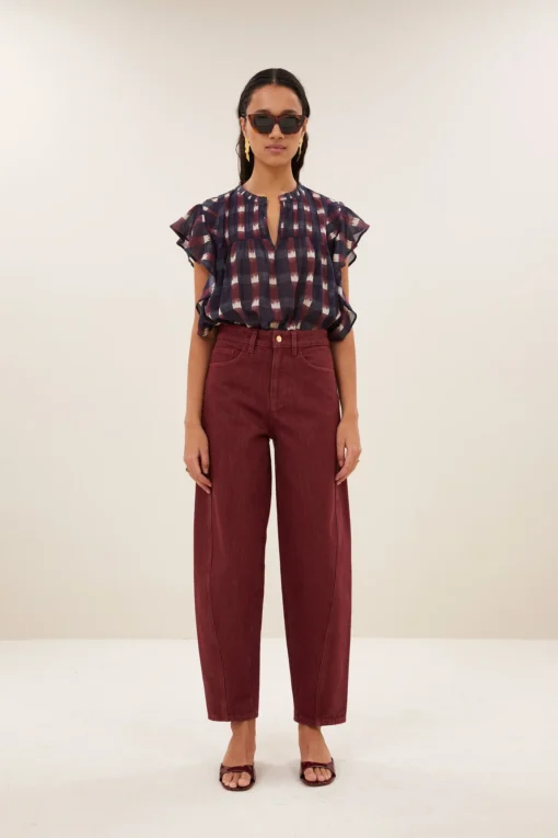 By-Bar W26 Begum wine jeans