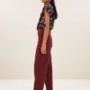 By-Bar W26 Begum wine jeans - Afbeelding 5