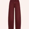 By-Bar W26 Begum wine jeans - Afbeelding 2
