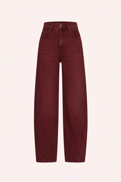 Alternative view of By-Bar W26 Begum wine jeans