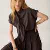 Summum W26 2s3526 Top taft light dark chocolate - Afbeelding 3