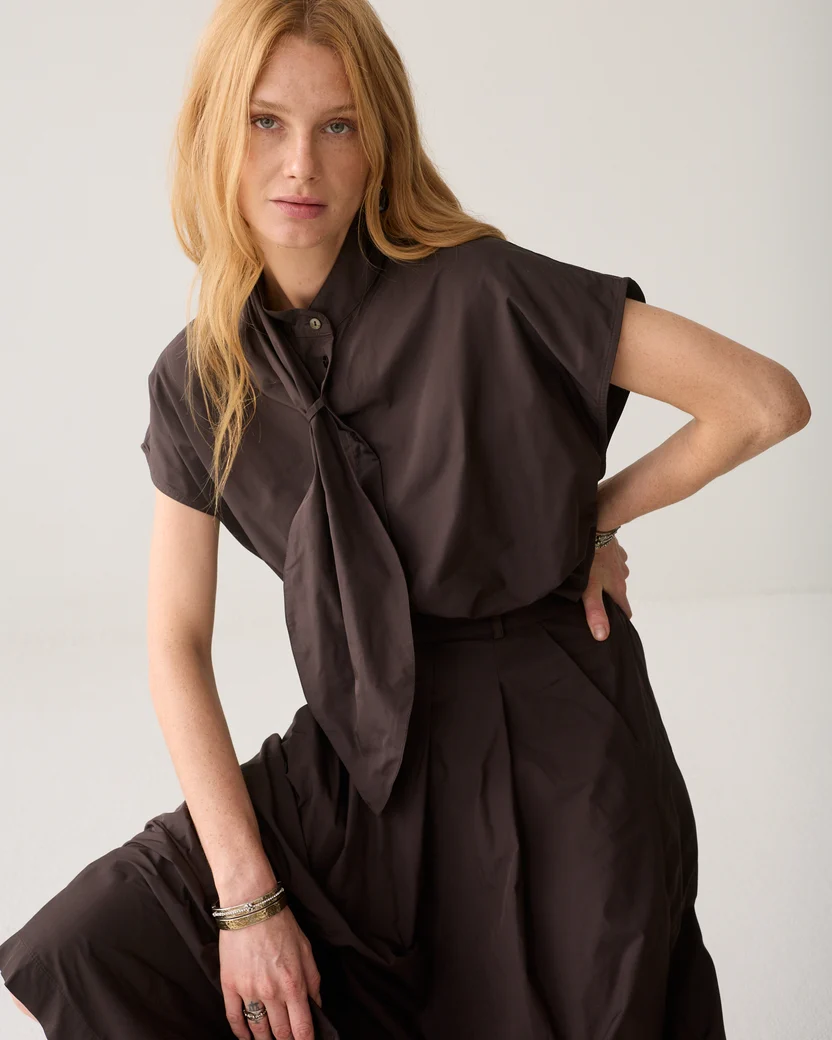 Summum W26 2s3526 Top taft light dark chocolate - Afbeelding 3