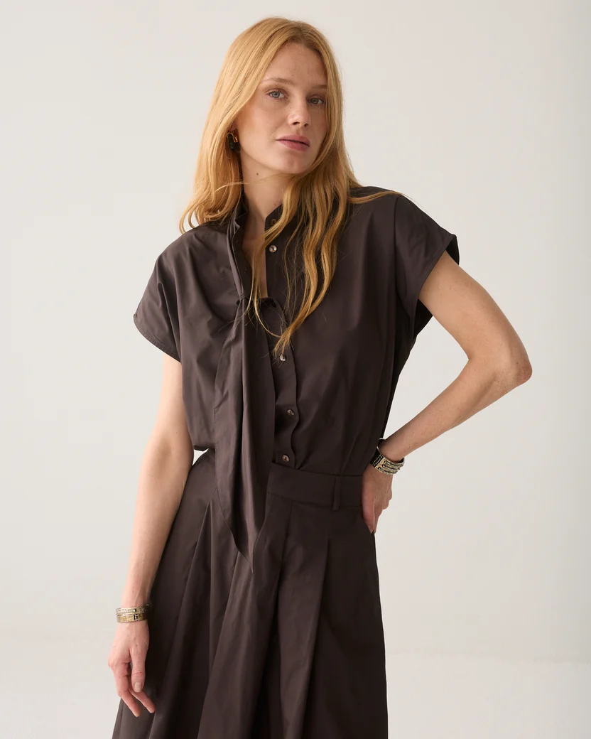 Summum W26 2s3526 Top taft light dark chocolate - Afbeelding 4
