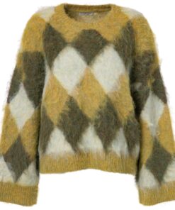 JcSophie W26 Phil sweater lime argyle