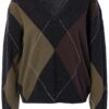 JcSophie W26 Philippa sweater grey/olive argyle