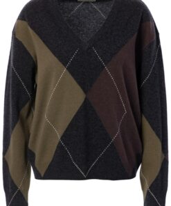 JcSophie W26 Philippa sweater grey/olive argyle