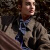 JcSophie W26 Plum blouse dark denim - Afbeelding 3
