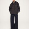 JcSophie W26 Parole blouse blue/sand check - Afbeelding 3
