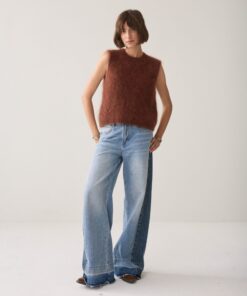 Summum W26 7s8022  Spencer kid mohair knit toffee