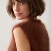 Summum W26 7s8022 Spencer kid mohair knit toffee - Afbeelding 5