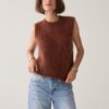 Summum W26 7s8022 Spencer kid mohair knit toffee - Afbeelding 3