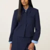 Fabienne Chapot W26 Vito blazer maritime blue/riad blue - Afbeelding 4
