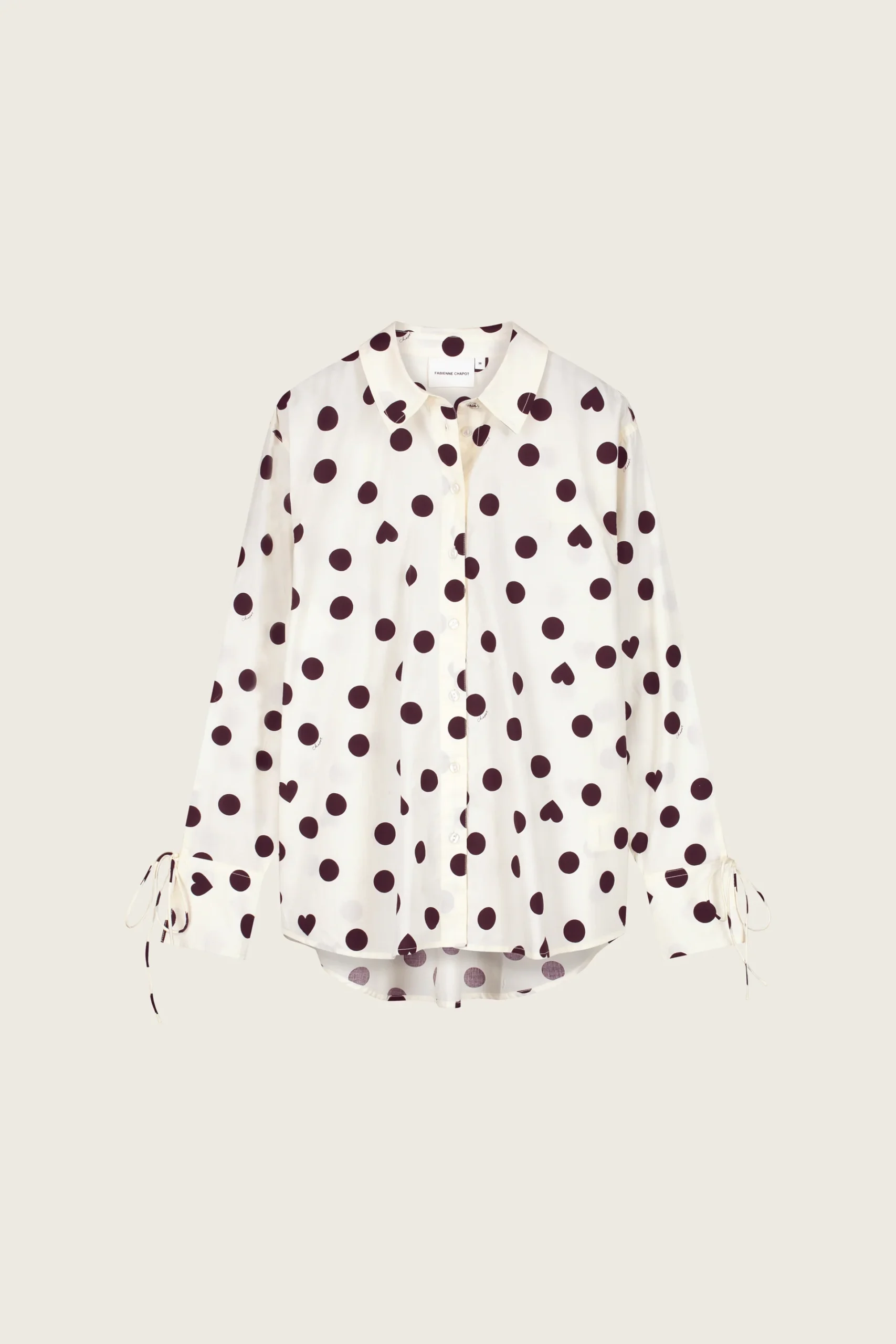 Fabienne Chapot W26 Ada blouse cosy white - Afbeelding 2