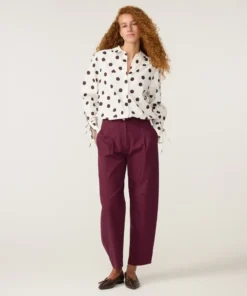 Fabienne Chapot W26 Ada blouse cosy white
