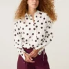 Fabienne Chapot W26 Ada blouse cosy white - Afbeelding 5