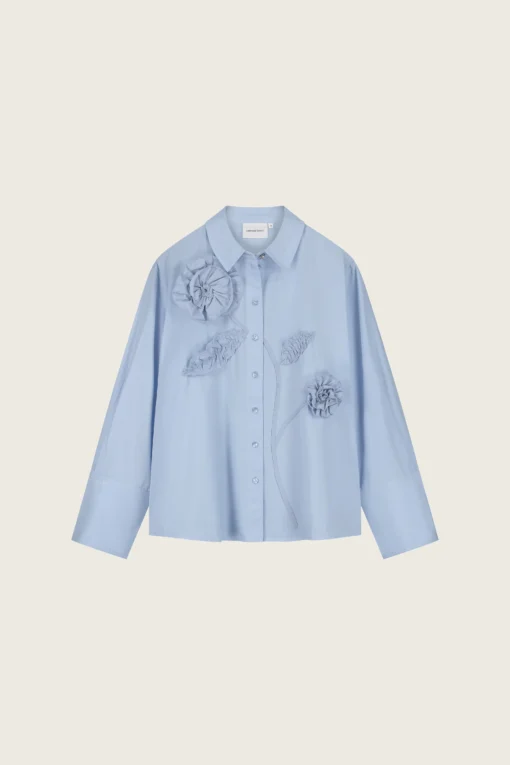 Alternative view of Fabienne Chapot W26 Alex blouse key blue