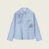 Fabienne Chapot W26 Alex blouse key blue - Afbeelding 2