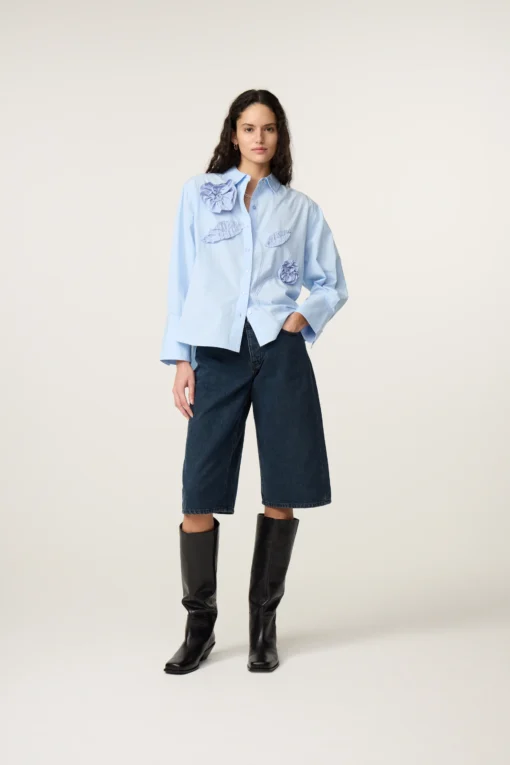 Fabienne Chapot W26 Alex blouse key blue