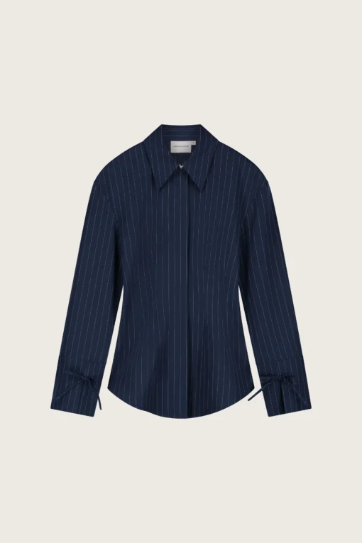 Alternative view of Fabienne Chapot W26 Elvira blouse maritime blue/riad blue