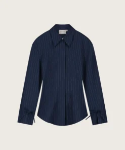 Alternative view of Fabienne Chapot W26 Elvira blouse maritime blue/riad blue