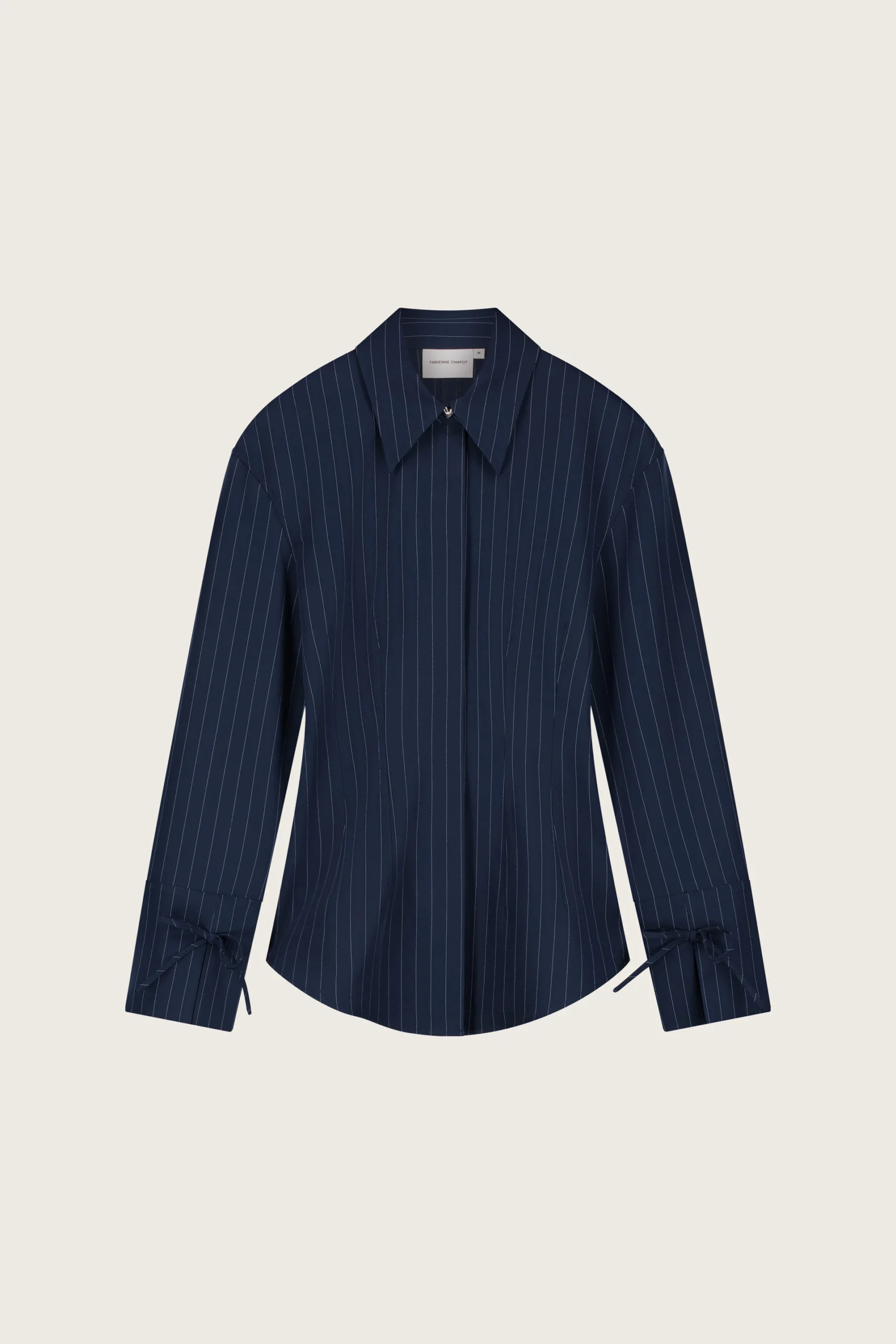 Fabienne Chapot W26 Elvira blouse maritime blue/riad blue - Afbeelding 2