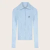 Fabienne Chapot W26 Tess cardigan key blue - Afbeelding 2