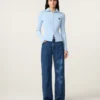 Fabienne Chapot W26 Tess cardigan key blue