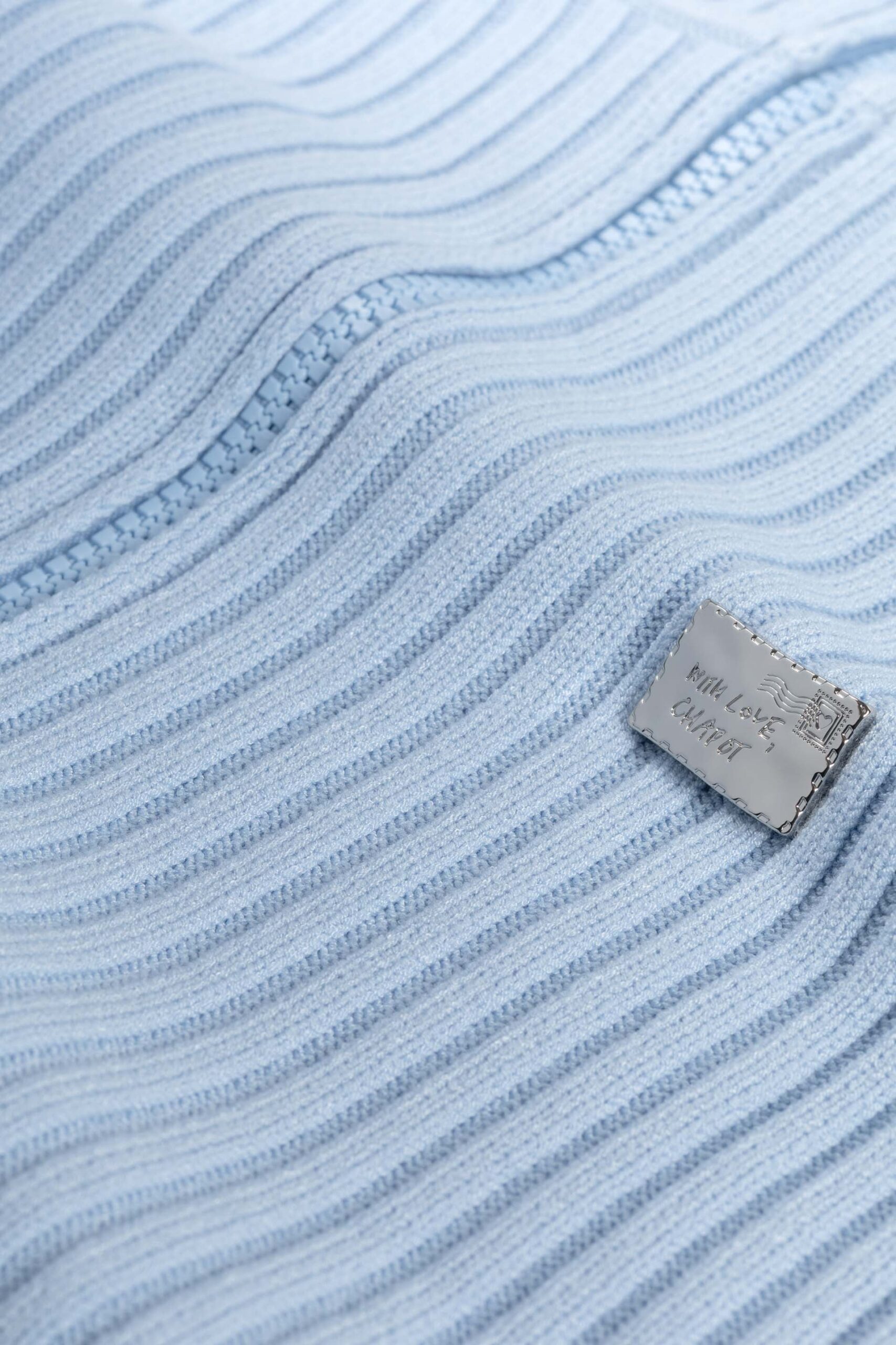 Fabienne Chapot W26 Tess cardigan key blue - Afbeelding 5