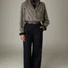 Maison Hotel W26 Claude shirt coffee stripes - Afbeelding 7