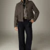 Maison Hotel W26 Claude shirt coffee stripes - Afbeelding 5