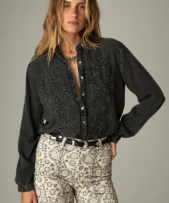 Maison Hotel W26 Petra shirt grey gardens