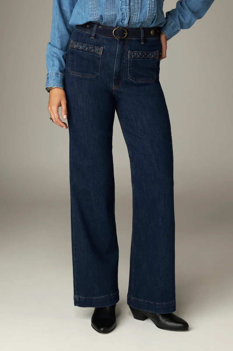 Maison Hotel W26 Giulietta pantalon navy - Afbeelding 3