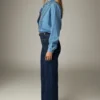 Maison Hotel W26 Giulietta pantalon navy - Afbeelding 7