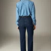 Maison Hotel W26 Giulietta pantalon navy - Afbeelding 5