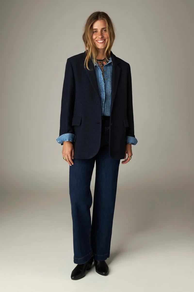 Maison Hotel W26 Giulietta pantalon navy - Afbeelding 2