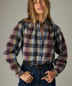 Maison Hotel W26 Mary blouse psychedelic plume