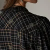 Maison Hotel W26 Coco blouse noir plaid - Afbeelding 3