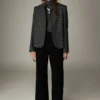 Maison Hotel W26 Nancy sweater grey blue - Afbeelding 3