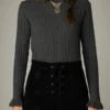 Maison Hotel W26 Nancy sweater grey blue - Afbeelding 2
