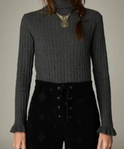 Alternative view of Maison Hotel W26 Nancy sweater grey blue