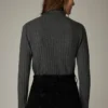 Maison Hotel W26 Nancy sweater grey blue - Afbeelding 5