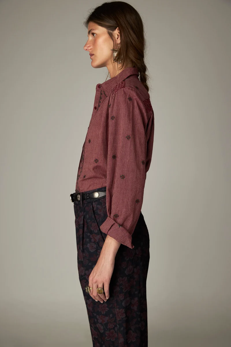 Maison Hotel W26 Amrita shirt vino nocturno - Afbeelding 6