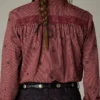 Maison Hotel W26 Amrita shirt vino nocturno - Afbeelding 4