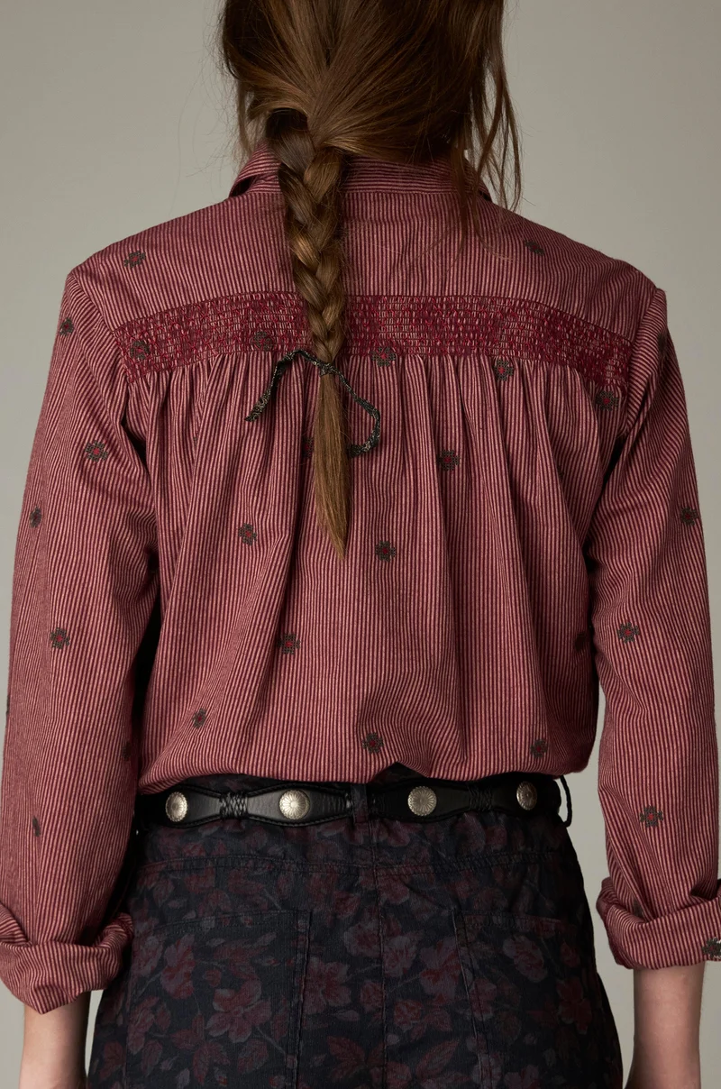 Maison Hotel W26 Amrita shirt vino nocturno - Afbeelding 4
