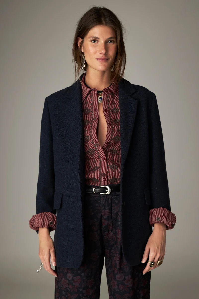 Maison Hotel W26 Nico blazer blue ash
