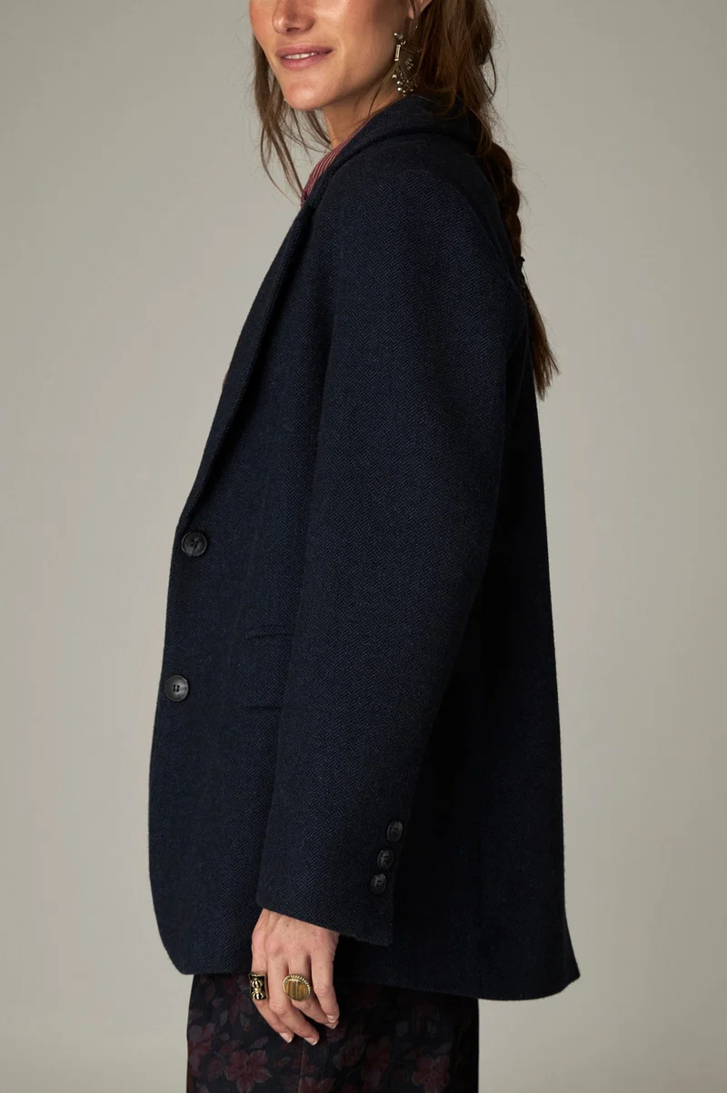 Maison Hotel W26 Nico blazer blue ash - Afbeelding 6